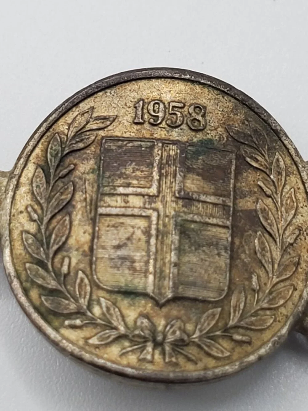 A Vintage IRELAND (KONUNGUR) Coin Bracelet, item # B-1195, . wt. 21 grams.